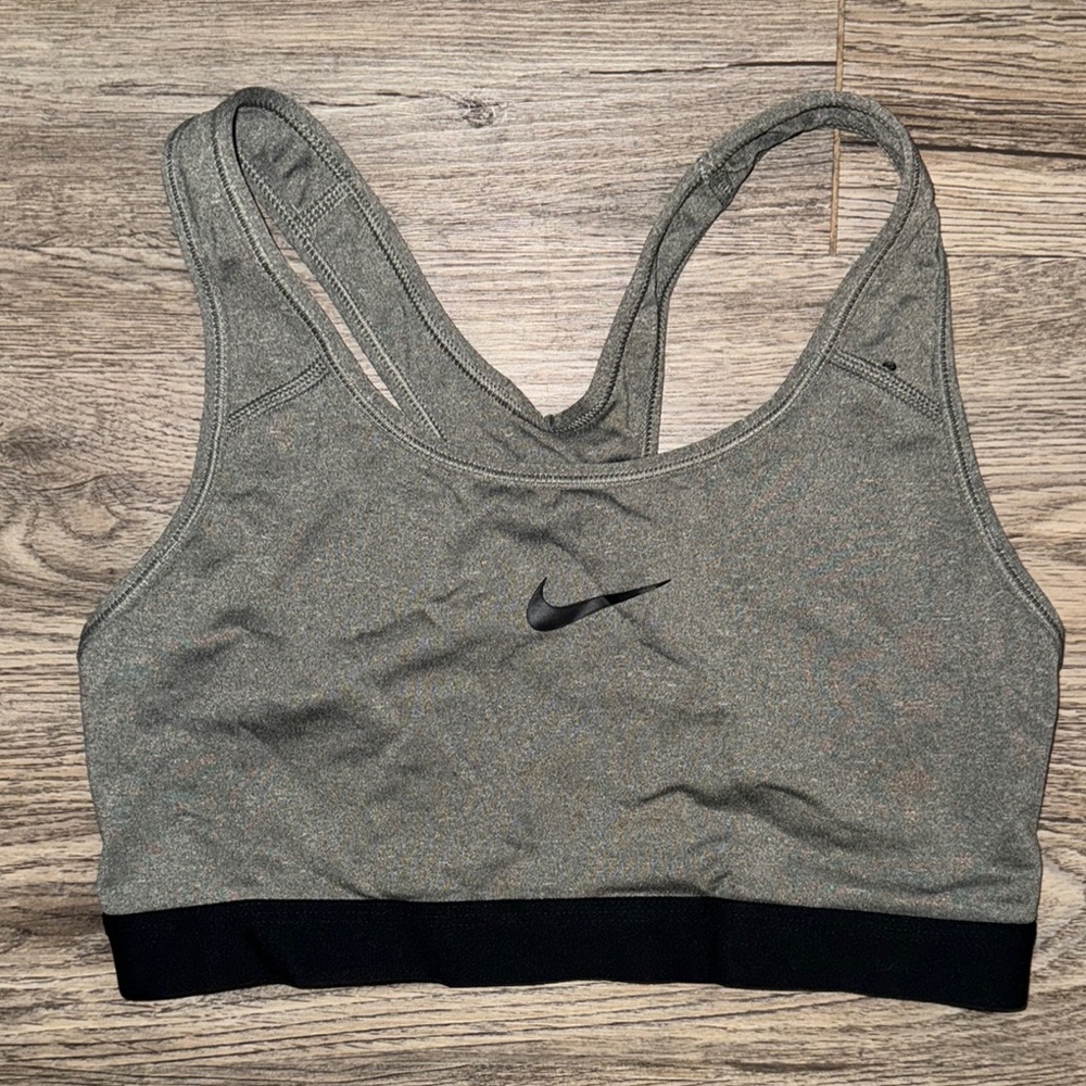 Nike Women's Gray Sports Bra